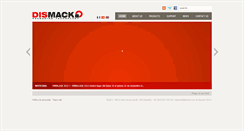 Desktop Screenshot of dismack.com